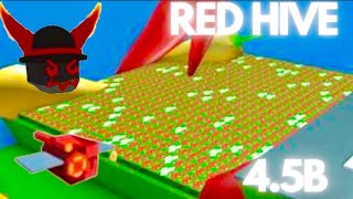 45B Red hive boost  Bee Swarm Simulator roblox beeswarmsimulator [upl. by Naujik]