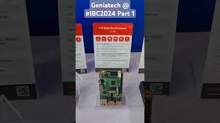 Geniatech at IBC2024 Part 1 shorts [upl. by Ras405]