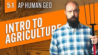 Intro to AGRICULTURE AP Human Geo Review—Unit 5 Topic 1 [upl. by Irmgard]