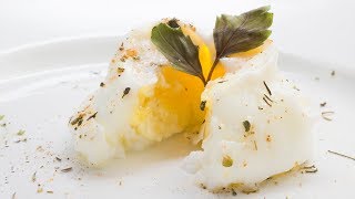 Яйцо пашот в микроволновке Poached egg in the microwave [upl. by Alludba584]