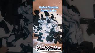 Perfect Chocolate Ganash t viralvideo food cooking cake trending shorts short recipe fyp [upl. by Esahc]