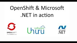 OpenShift and Microsoft NET in Action [upl. by Namialus]