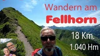 Wanderung von der Kanzelwandbahn zum Fellhorn Gipfel  Fellhorngrat  Söllereck  4K [upl. by Gunthar946]