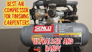 HOW TO USE AIR COMPRESSOR FOR NAIL GUN SENCO ULTRALIGHT AIR COMPRESSOR mrideastv8563 [upl. by Atteloc]