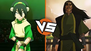 Toph vs Ghazan  Who Wins  Avatar [upl. by Hintze489]