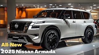 All New 2025 Nissan Armada Official Reveal  SUV King Worth to buy [upl. by Stovall578]