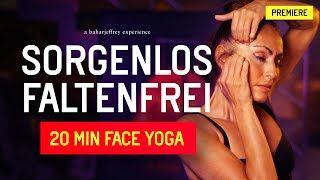 Sorgenlos einschlafen  faltenfrei aufwachen  Face Yoga  20 Min [upl. by Esme]