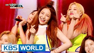 BRAVE GIRLS  HIGH HEELS  브레이브걸스  하이힐 Music Bank  20160715 [upl. by Auria855]