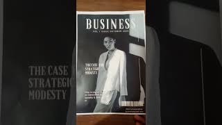 Business magzine project For English Class 10 CBSE cbseboard class10 portfolio projects reels [upl. by Nawed]