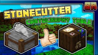 StonecutterCartography Table Block Review Ep3 MCPEBedrock [upl. by Sancha]