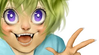 Speedpaint Rakuchan [upl. by Erdda]