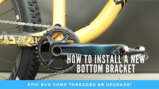 How To Install A New Bottom Bracket  Shimano BB93 BB Upgrade [upl. by Nancee855]