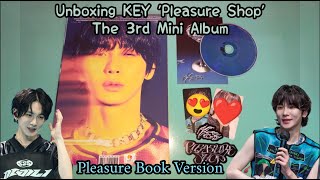 Unboxing Key Album Pleasure Shop The 3rd Mini Album Pleasure Book Version key shinee 키 [upl. by Assiral]