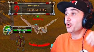 Summit1g Hits LEVEL 60 with SPECIAL Finale in WoW Hardcore  OnlyFangs [upl. by Brodie]