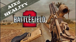 Battlefield 2 AIX2 reality mod NEW MAPS  HARDCORE MODE Gameplay [upl. by Gilli404]