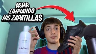 ASMR limpiando mis zapatillas [upl. by Odom954]