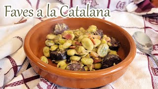 HABAS a la catalana receta tradicional fácil [upl. by Nira]