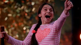 GOLDEN BUZZER Laura Bretan 13yearold STUNS Americas Got Talent With Soaring Opera Performance [upl. by Fianna]