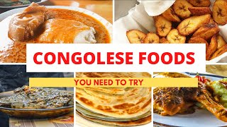 Most Popular Congolese Foods I Congo Cuisine [upl. by Gabriella950]