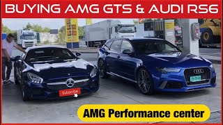 Mercedes AMG GTS en een Audi RS6 Performance ophalen in DL [upl. by Adnalahs357]