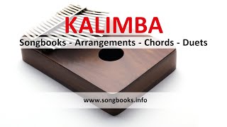 Kalimba Songbooks  8 Songs amp Tabs amp Sounds  songbooksinfo [upl. by Polak]