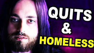 Plagued Moth QUITS Youtube amp Says Hes HOMELESS in New Video Calling Me Out [upl. by Derte943]