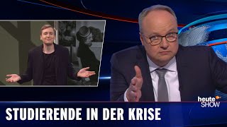 Coronakrise Jeder vierte Studierende wohnt wieder bei den Eltern  heuteshow vom 05032021 [upl. by Annatnas950]