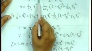 Lecture  5 Using the lagrangian Equation to Obtain Differential EquationsPartII [upl. by Hedve]