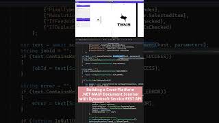 NET MAUI Document Scanner with Dynamsoft Service REST API [upl. by Whorton535]