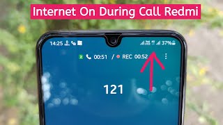 How to use mobile data during call in redmi mobile  Internet not working while calling [upl. by Hana890]