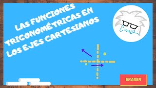 GEOM Y TRIG Las funciones trigonométricas en los ejes cartesianos [upl. by Lorilee]