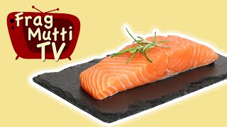 Fisch Lachs filetieren  Frag Mutti TV [upl. by Niel389]