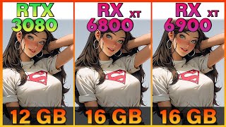 RTX 3080 vs RX 6800 XT vs RX 6900 XT Tested in 12 Games [upl. by Yengac]