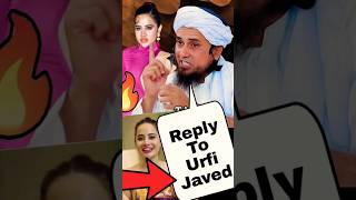 Reply 🔥to Urfi Javed By Mufti Tariq Masood motivation viral reaction shorts muftitariqmasood [upl. by Illoh]