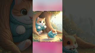 Hamster vs kucing😭 Hamsterku hamsterimut hamsters vidio video lucu funny [upl. by Yesiad]