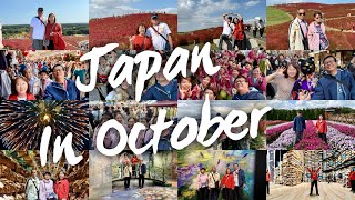 【JAPAN IN OCTOBER】FLOWERS amp FESTIVALS [upl. by Debi617]