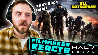 FILMMAKER REACTS HALO REACH 2019  ALL CUTSCENES  IS IT ANY GOOD [upl. by Anelah359]