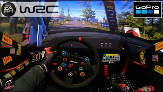 Central European Rally in EA WRC 2023  Peugeot 306 Maxi  Simagic Alpha Mini [upl. by Anatolio]