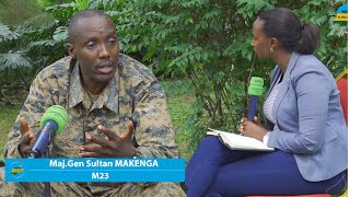 MajGen Sultan MAKENGA ATUGANIRIJE BYINSHI BITUMA M23 IKOMEZA KURWANA NDETSE NA TUMWE MUDUCE BAFITE [upl. by Nonrev830]