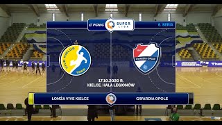 6 Seria Łomża Vive Kielce  Gwardia Opole SKRÓT [upl. by Goer425]