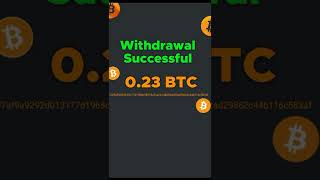 023 BTC without investment withdraw Proof  Bitcoin mining  btc mining app [upl. by Nylhsa]