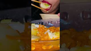 Mukbang mukbang mukbangers food foodie eating yummy fypシ゚viral [upl. by Hsirt]