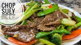 Beef Chop Suey ｜ Beef Stir Fry With Vegetables [upl. by Bliss121]