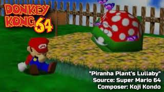 Super Mario 64 — Piranha Plants Lullaby DK64 Soundfont [upl. by Yesak]