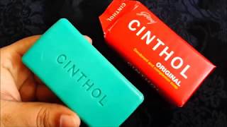 Godrej Cinthol Original Deodorant amp Complexion Soap Review In Hindi [upl. by Oilisab80]