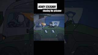 HENRY STICKMIN chasing the prisoner🧨 henrystickmin stickman games [upl. by Amil]