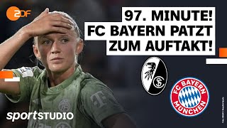 SC Freiburg – FC Bayern München  FrauenBundesliga 1 Spieltag Saison 202324  sportstudio [upl. by Llertnahs361]