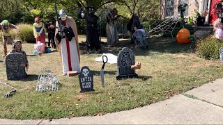 My Halloween decorations outside 2024 [upl. by Jonas]