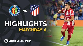 Resumen de Getafe CF vs Atlético de Madrid 12 [upl. by Aelam]