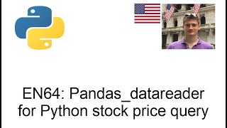 Pandasdatareader for stock price queries in Python [upl. by Elsy]